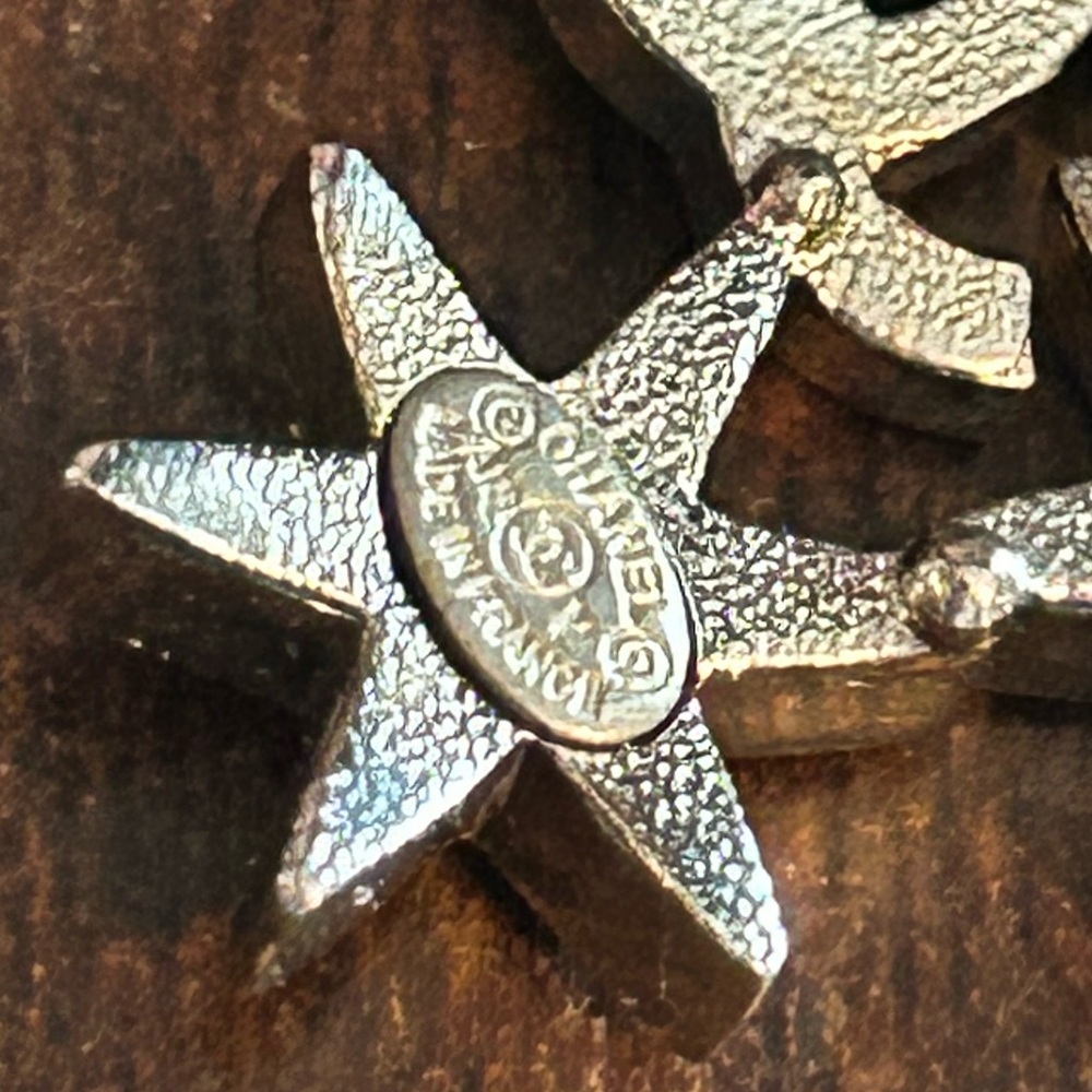 Chanel Strass Star Earrings - Picture 7 of 7